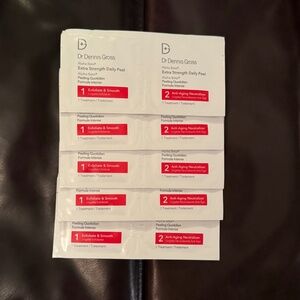 DR DENNIS GROSS New Alpha Beta Extra Strength Daily Peel Set of 5